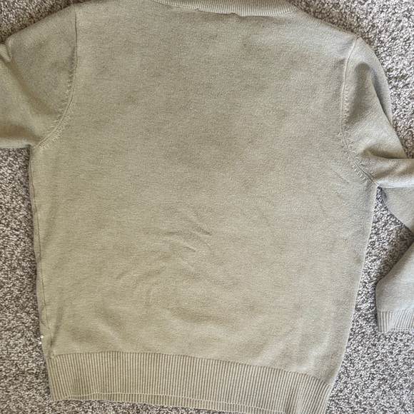 ⭐️ Firm Price ⭐️ Heather Olive Medium Embellished Sweater - Picture 5 of 5
